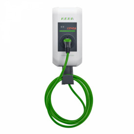 Elektromobilių krovimo stotelė KEBA P30 Green Edition