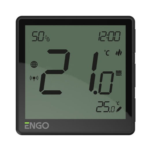 ENGO EONE-230W Išmanusis (ZigBee) Termostatas, 230 V, Juodas