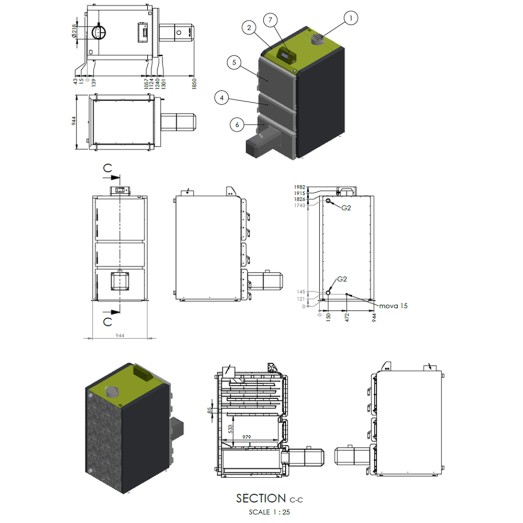 Granulinis katilas ANTARA Smart Sigma 100 N
