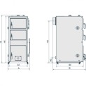 Kieto kuro katilas KAMEN DRX (11 kW)