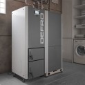 Granulinis katilas DEFRO GAMMA (15 kW, pajungimas iš kairės)