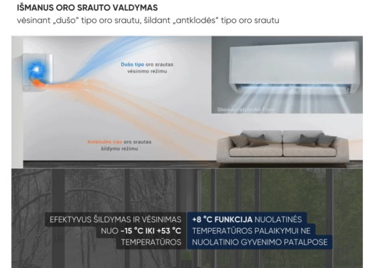 Šilumos siurblys NØRDIS ORION PRO (2.6 kW)