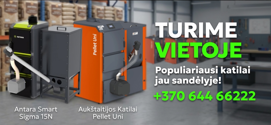 Pellet Uni ir Smart Sigma 15N